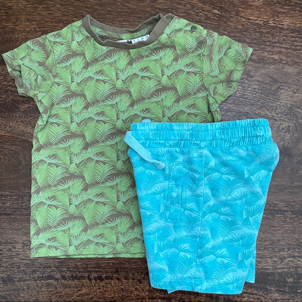 Baby Boy Shorts and T-Shirt Set 18M